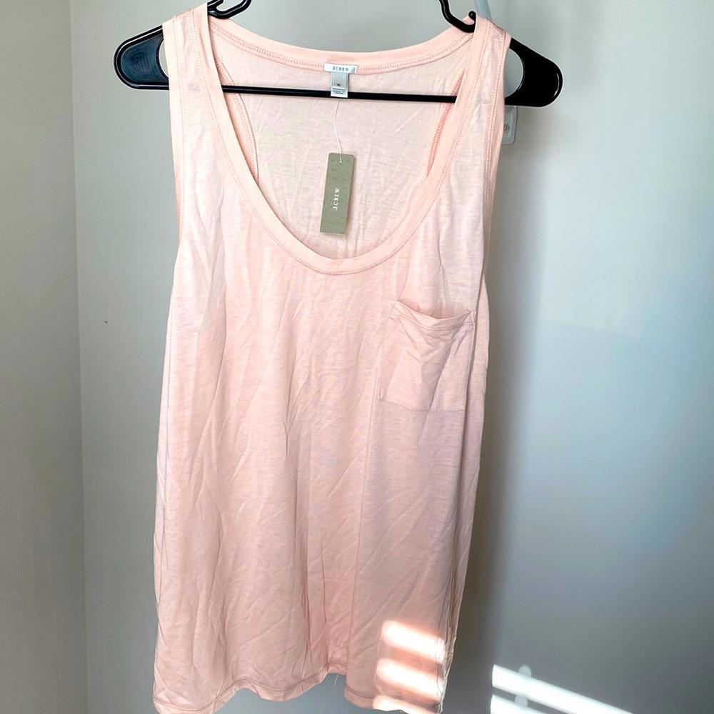 NWT J. Crew Blush Scoop Neck Tank Top